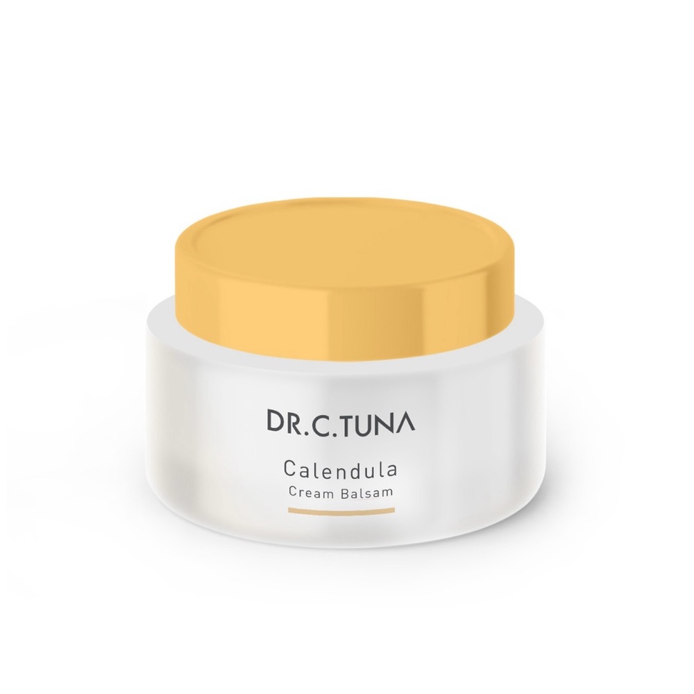 Calendula Cream Balsam - Gold and White